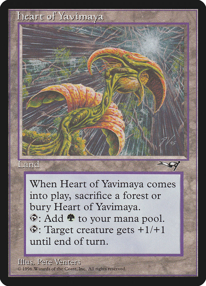 Heart of Yavimaya [Alliances] | The CG Realm