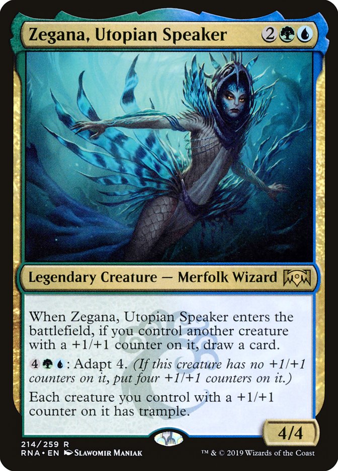 Zegana, Utopian Speaker [Ravnica Allegiance] | The CG Realm