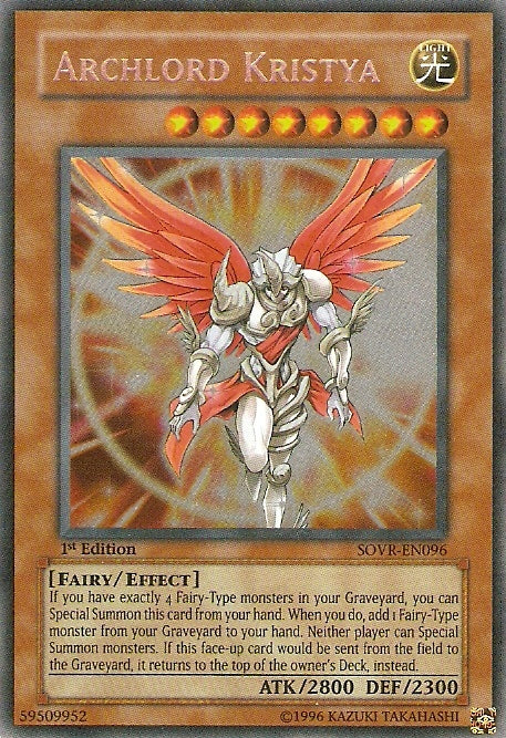 Archlord Kristya [SOVR-EN096] Secret Rare | The CG Realm