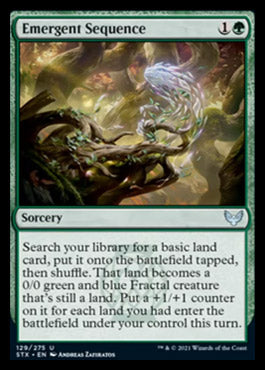 Emergent Sequence [Strixhaven: School of Mages] | The CG Realm