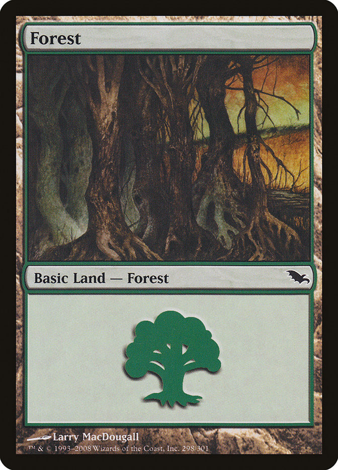 Forest (298) [Shadowmoor] | The CG Realm