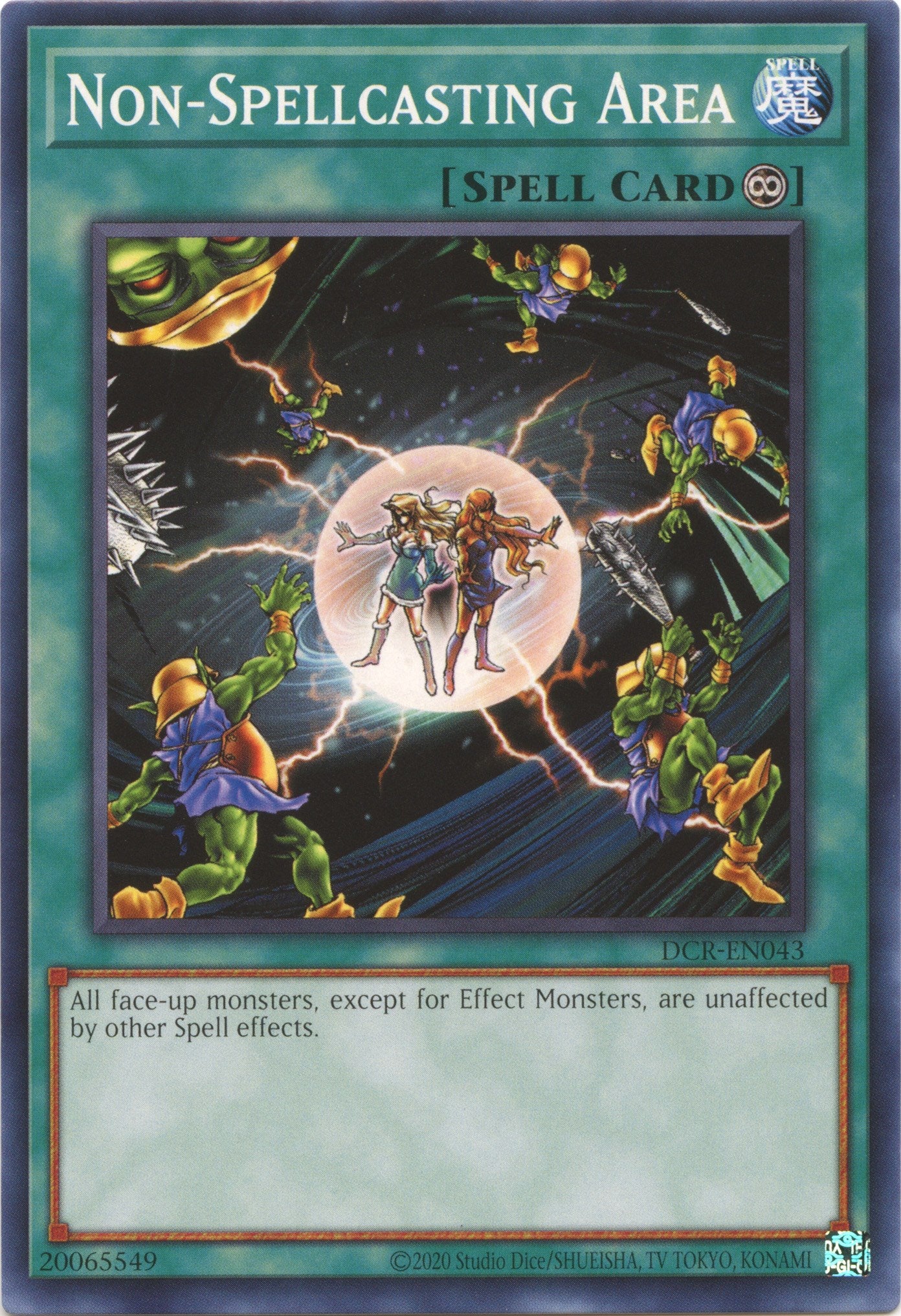 Non-Spellcasting Area (25th Anniversary) [DCR-EN043] Common | The CG Realm