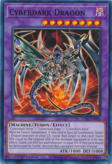 Cyberdark Dragon [LDS1-EN036] Common | The CG Realm