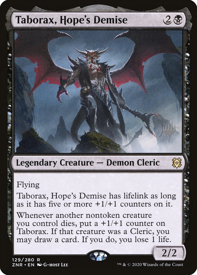 Taborax, Hope's Demise (Promo Pack) [Zendikar Rising Promos] | The CG Realm