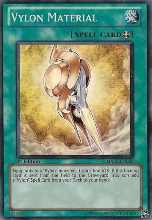 Vylon Material [HA05-EN028] Super Rare | The CG Realm