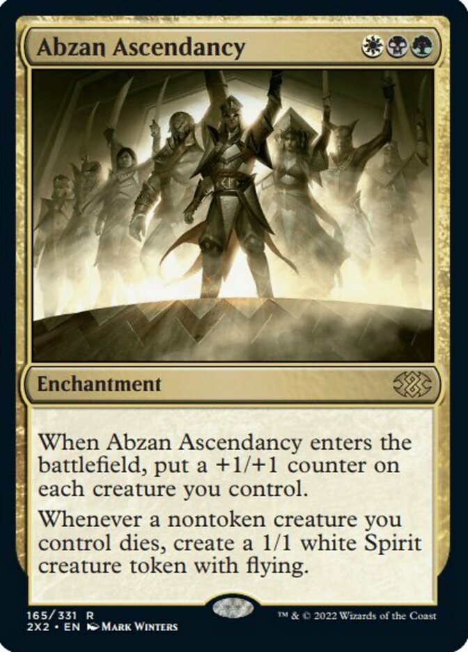 Abzan Ascendancy [Double Masters 2022] | The CG Realm