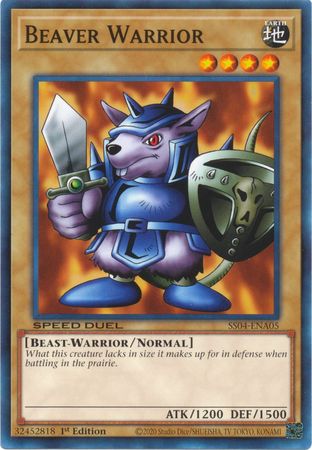 Beaver Warrior [SS04-ENA05] Common | The CG Realm