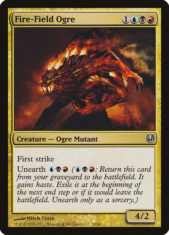 Fire-Field Ogre [Duel Decks: Ajani vs. Nicol Bolas] | The CG Realm