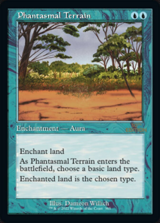 Phantasmal Terrain (Retro Frame) (30A-365) - 30th Anniversary Edition