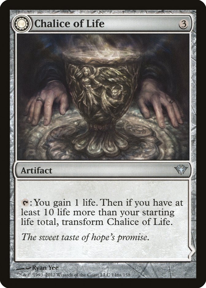 Chalice of Life (DKA-146) - Dark Ascension: (Double Faced Transform)