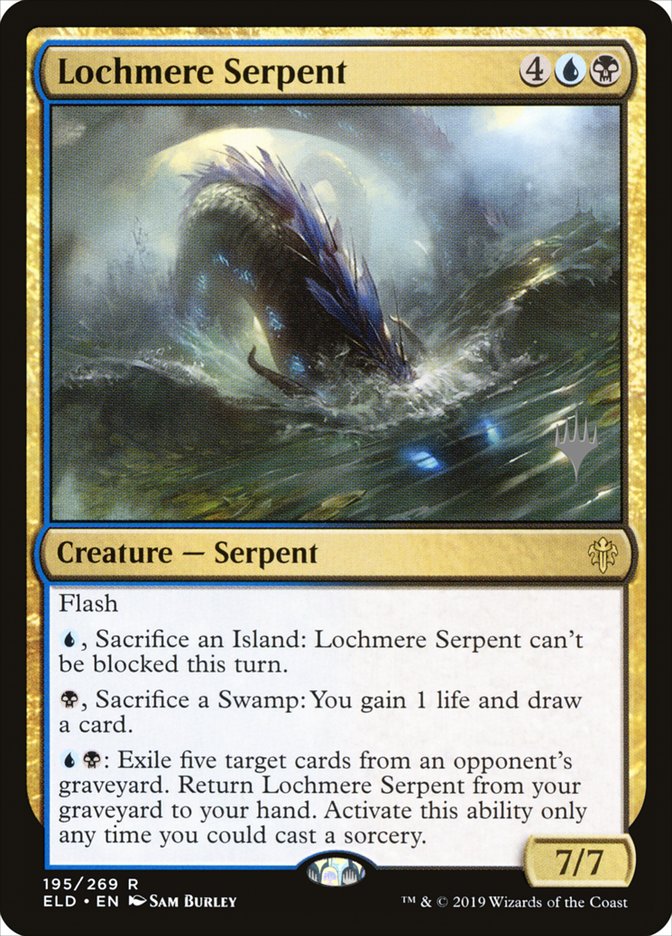 Lochmere Serpent (Promo Pack) [Throne of Eldraine Promos] | The CG Realm