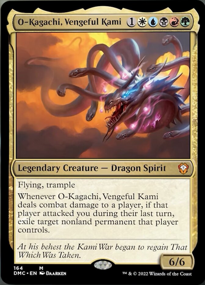 O-Kagachi, Vengeful Kami [Dominaria United Commander] | The CG Realm