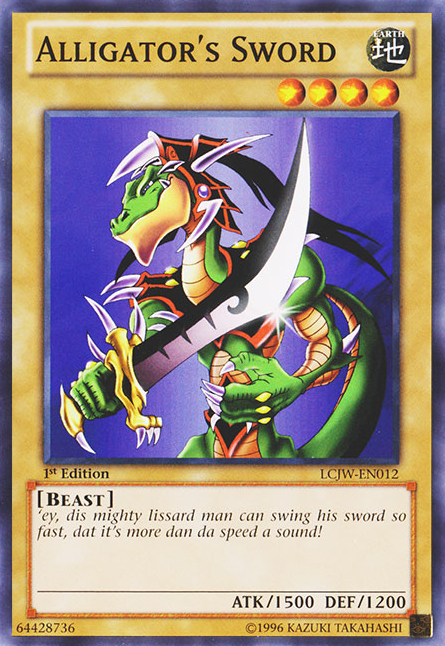 Alligator's Sword [LCJW-EN012] Common | The CG Realm