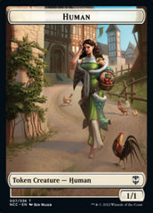 Eldrazi Spawn // Human Double-Sided Token [Streets of New Capenna Commander Tokens] | The CG Realm