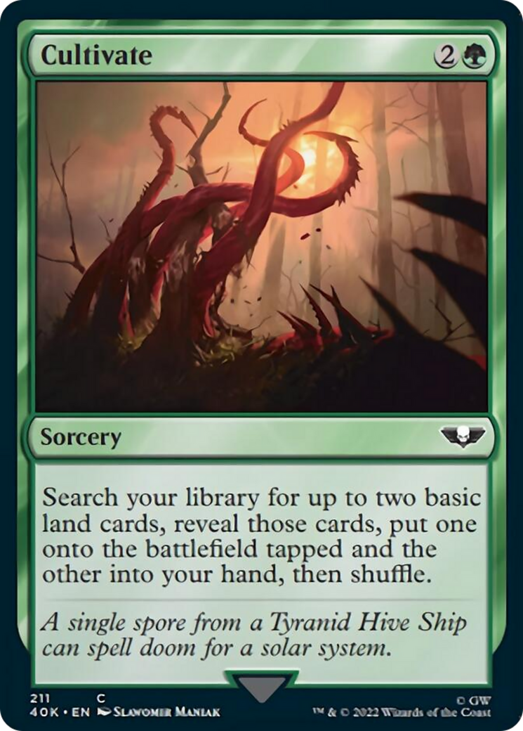 Cultivate (Surge Foil) [Warhammer 40,000] | The CG Realm