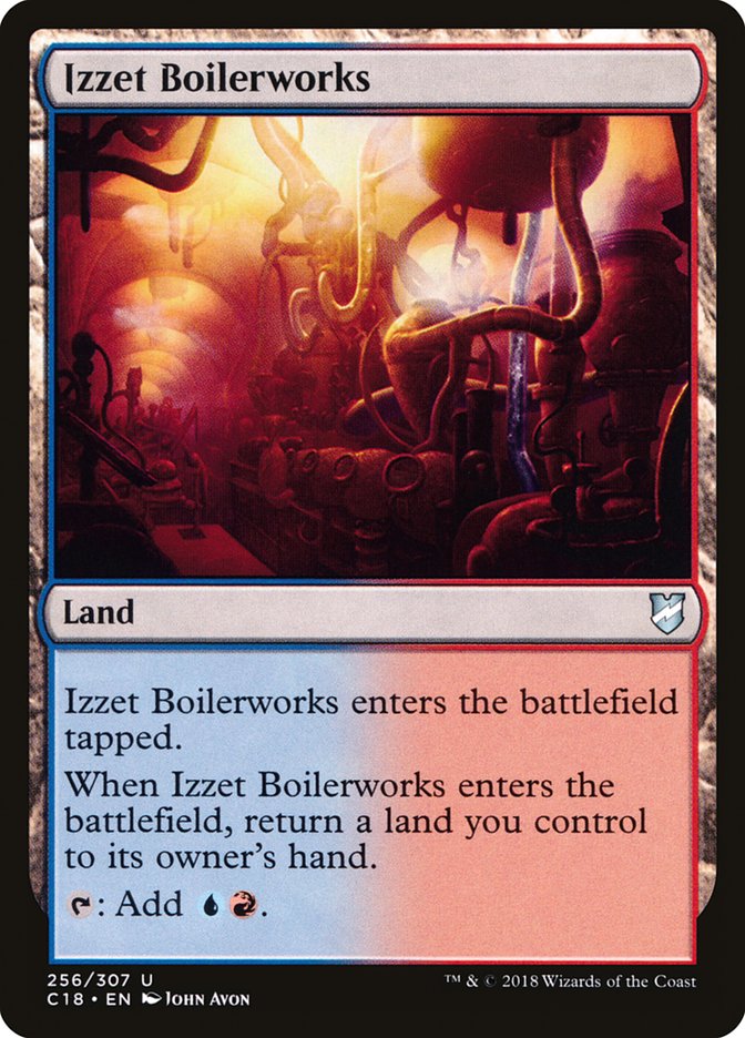 Izzet Boilerworks [Commander 2018] | The CG Realm