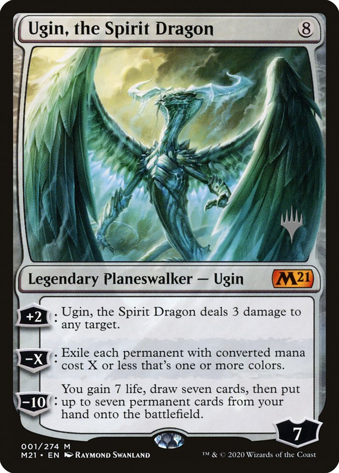 Ugin, the Spirit Dragon (Promo Pack) [Core Set 2021 Promos] | The CG Realm