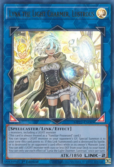 Lyna the Light Charmer, Lustrous [MP22-EN089] Ultra Rare | The CG Realm