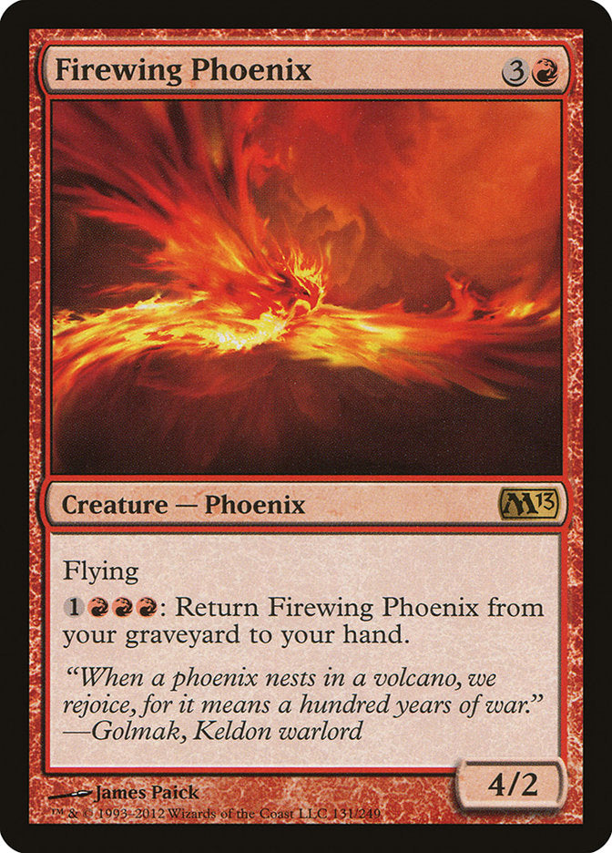 Firewing Phoenix [Magic 2013] | The CG Realm