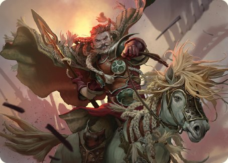 Eomer of the Riddermark Art Card [The Lord of the Rings: Tales of Middle-earth Art Series] | The CG Realm