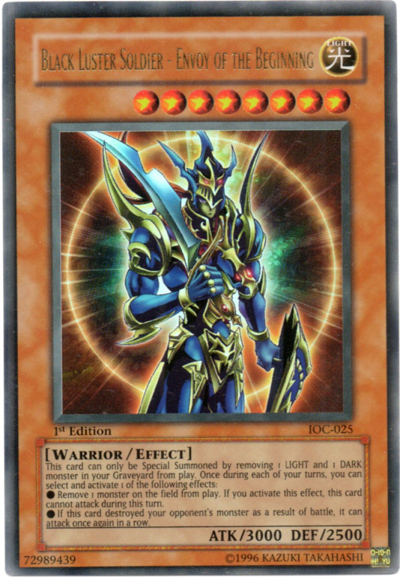 Black Luster Soldier - Envoy of the Beginning [IOC-025] Ultra Rare | The CG Realm