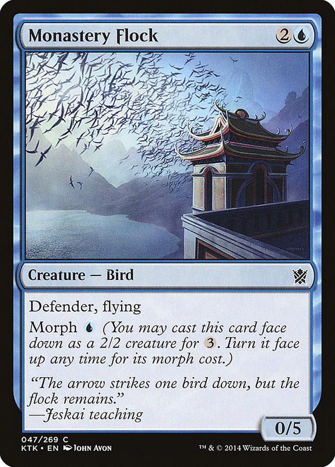 Monastery Flock [Khans of Tarkir] | The CG Realm