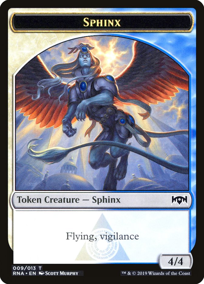 Sphinx Token [Ravnica Allegiance Tokens] | The CG Realm