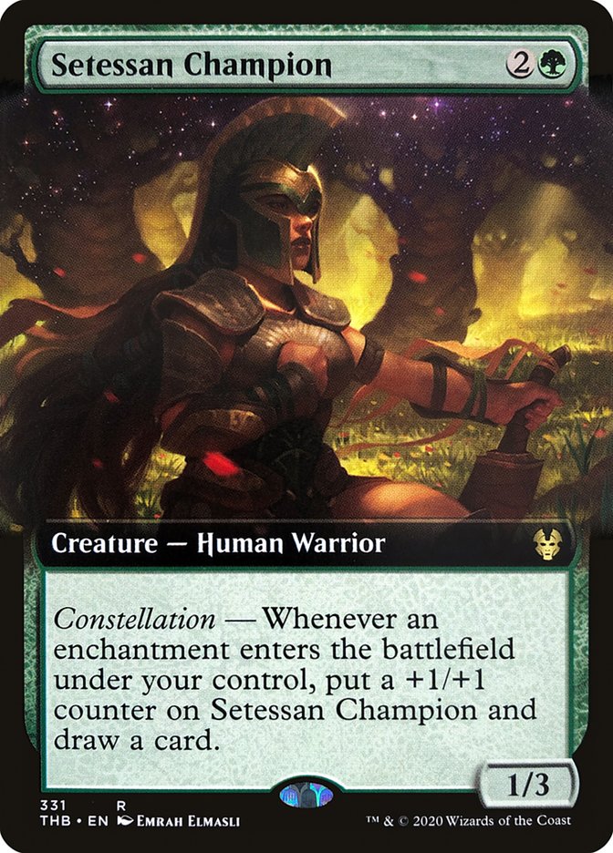 Setessan Champion (Extended Art) [Theros Beyond Death] | The CG Realm