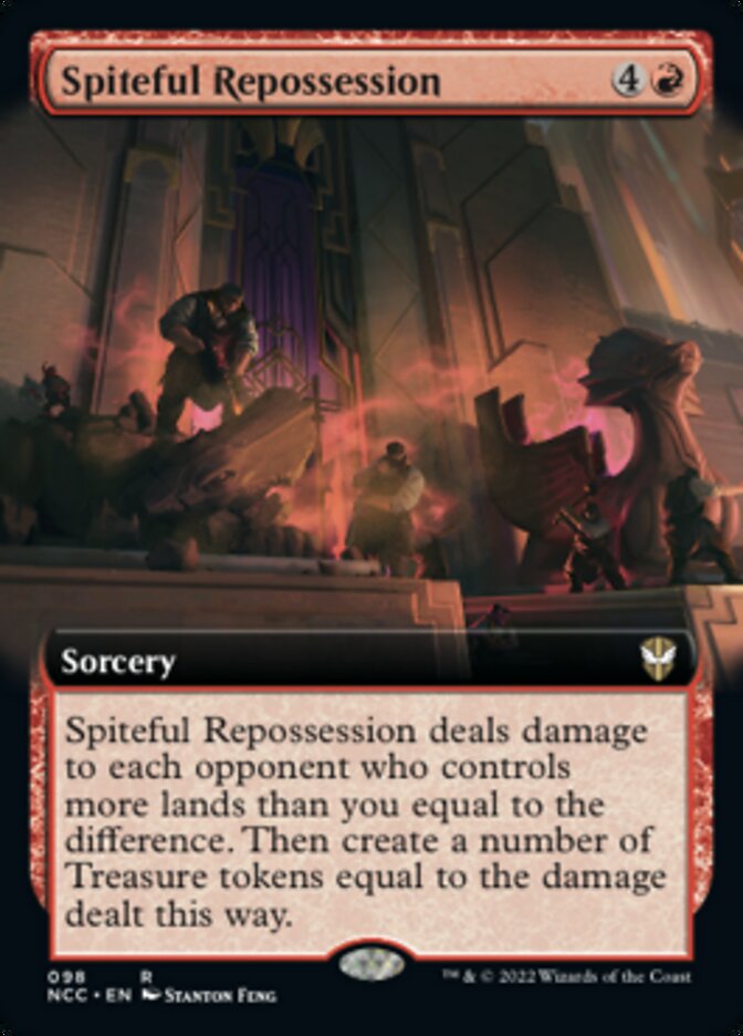 Spiteful Repossession (Extended Art) [Streets of New Capenna Commander] | The CG Realm