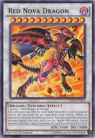 Red Nova Dragon [HSRD-EN024] Rare | The CG Realm
