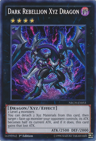 Dark Rebellion Xyz Dragon [NECH-EN053] Secret Rare | The CG Realm