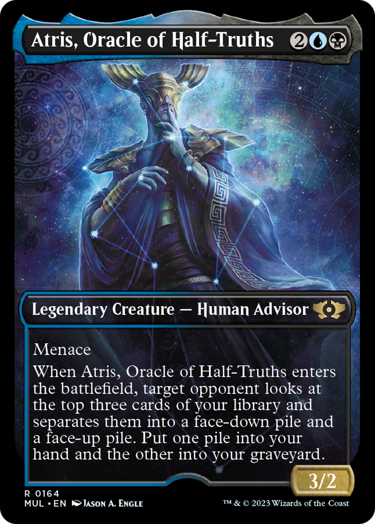 Atris, Oracle of Half-Truths (Halo Foil) [Multiverse Legends] | The CG Realm