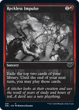 Reckless Impulse [Innistrad: Double Feature] | The CG Realm
