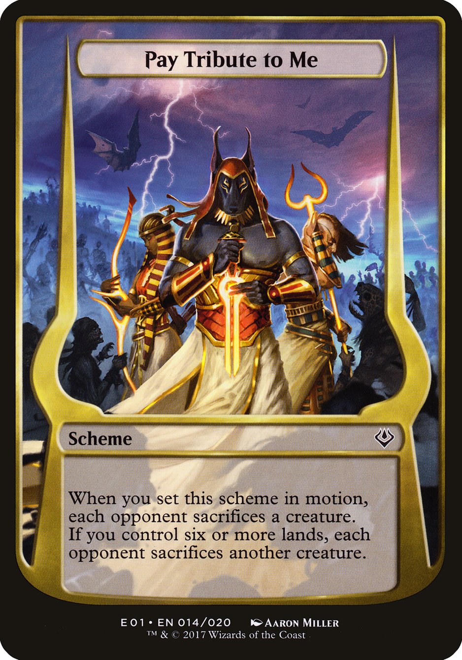 Pay Tribute to Me (Schemes) [Archenemy: Nicol Bolas Schemes] | The CG Realm