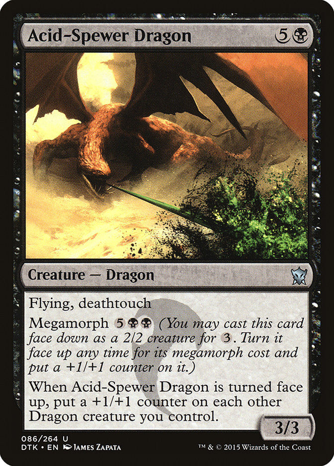 Acid-Spewer Dragon [Dragons of Tarkir] | The CG Realm