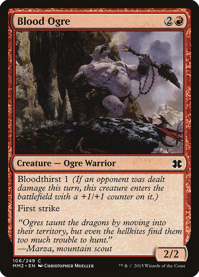 Blood Ogre [Modern Masters 2015] | The CG Realm