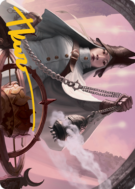 Celestus Sanctifier Art Card (Gold-Stamped Signature) [Innistrad: Midnight Hunt Art Series] | The CG Realm