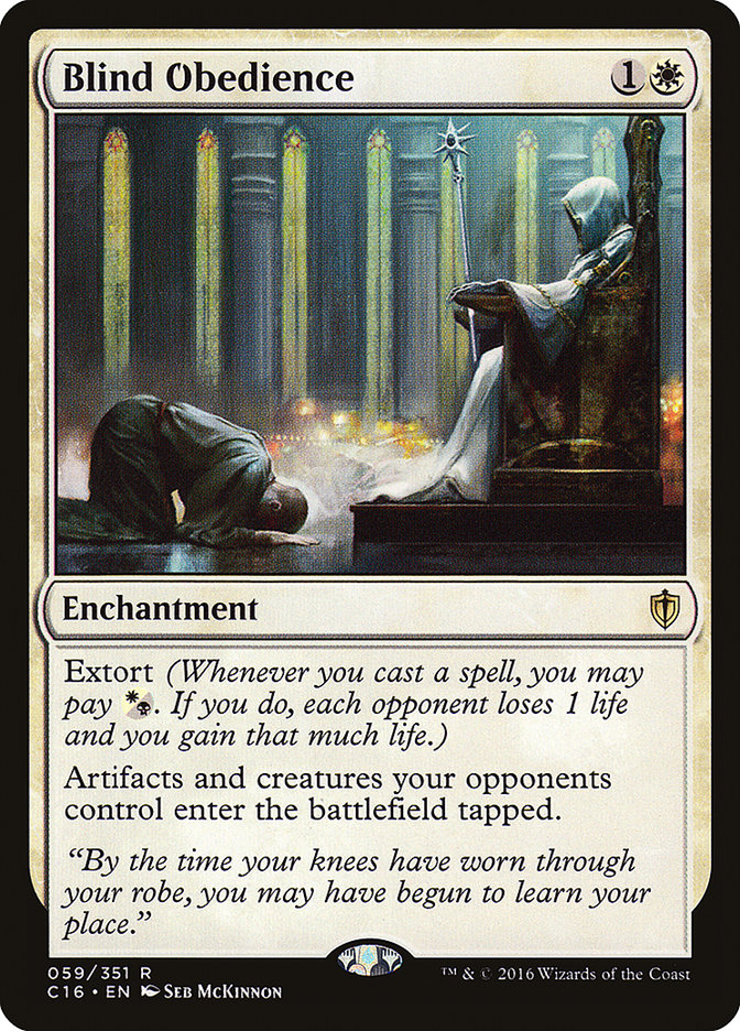 Blind Obedience [Commander 2016] | The CG Realm