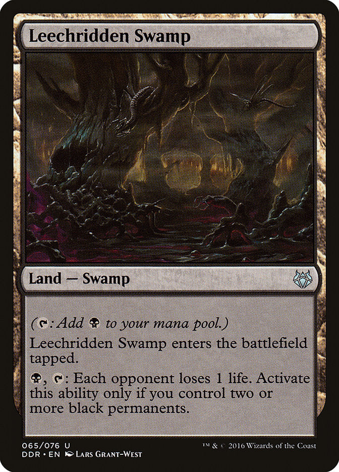Leechridden Swamp [Duel Decks: Nissa vs. Ob Nixilis] | The CG Realm