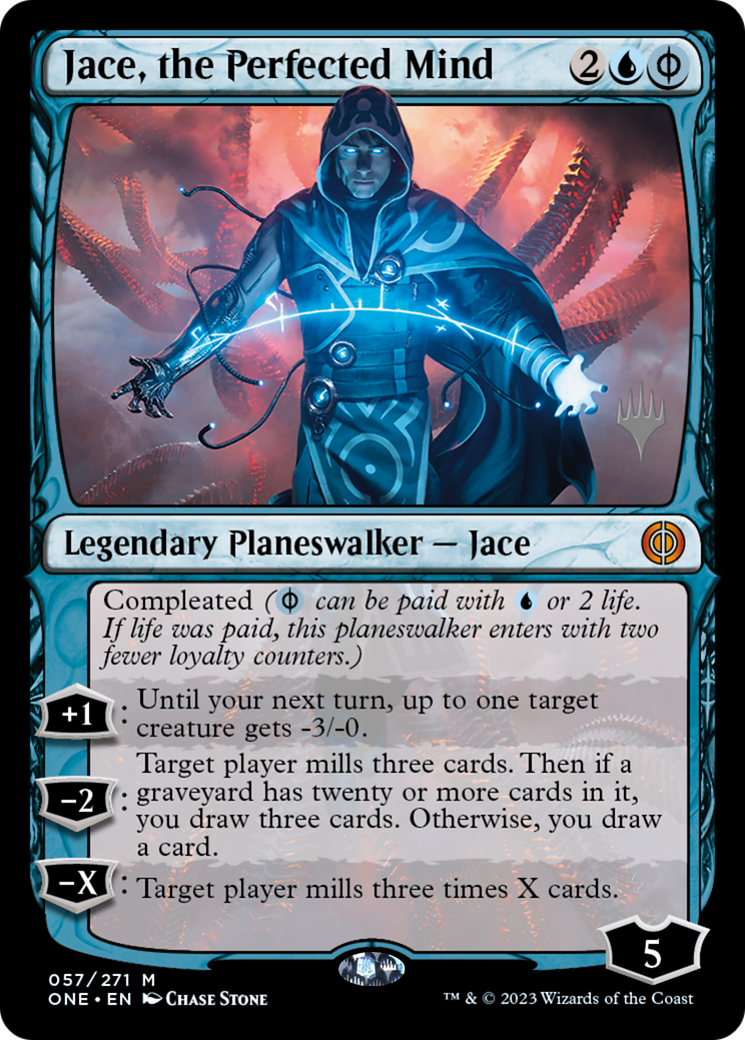 Jace, the Perfected Mind (Promo Pack) [Phyrexia: All Will Be One Promos] | The CG Realm