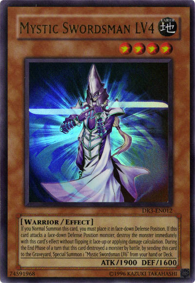 Mystic Swordsman LV4 [DR3-EN012] Ultra Rare | The CG Realm