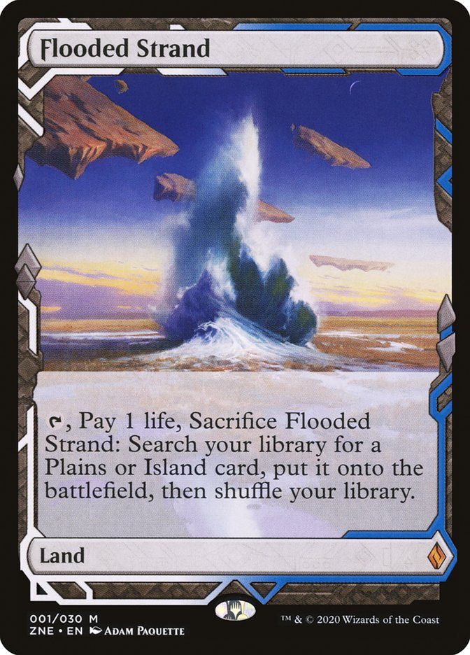 Flooded Strand (Expeditions) [Zendikar Rising Expeditions] | The CG Realm