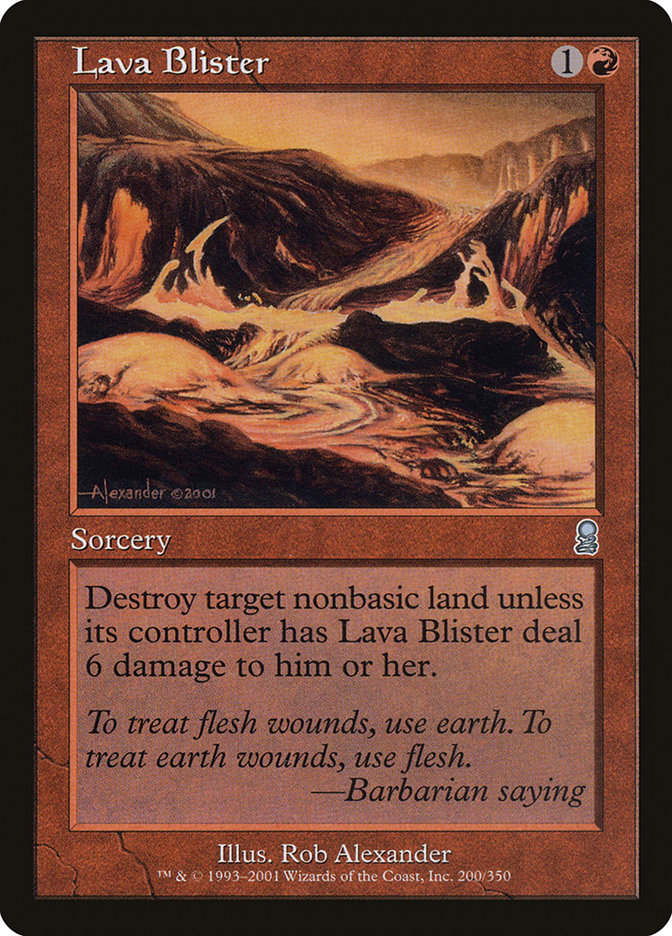 Lava Blister [Odyssey] | The CG Realm