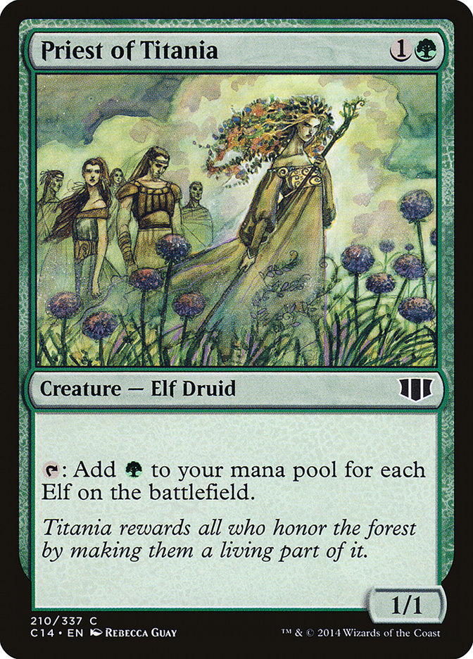 Priest of Titania [Commander 2014] | The CG Realm