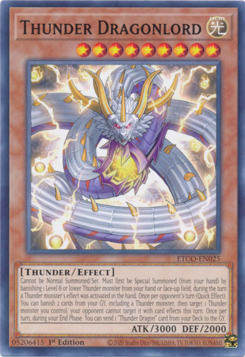 Thunder Dragonlord [ETCO-EN025] Common | The CG Realm