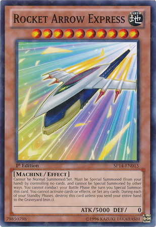 Rocket Arrow Express [SP14-EN015] Starfoil Rare | The CG Realm
