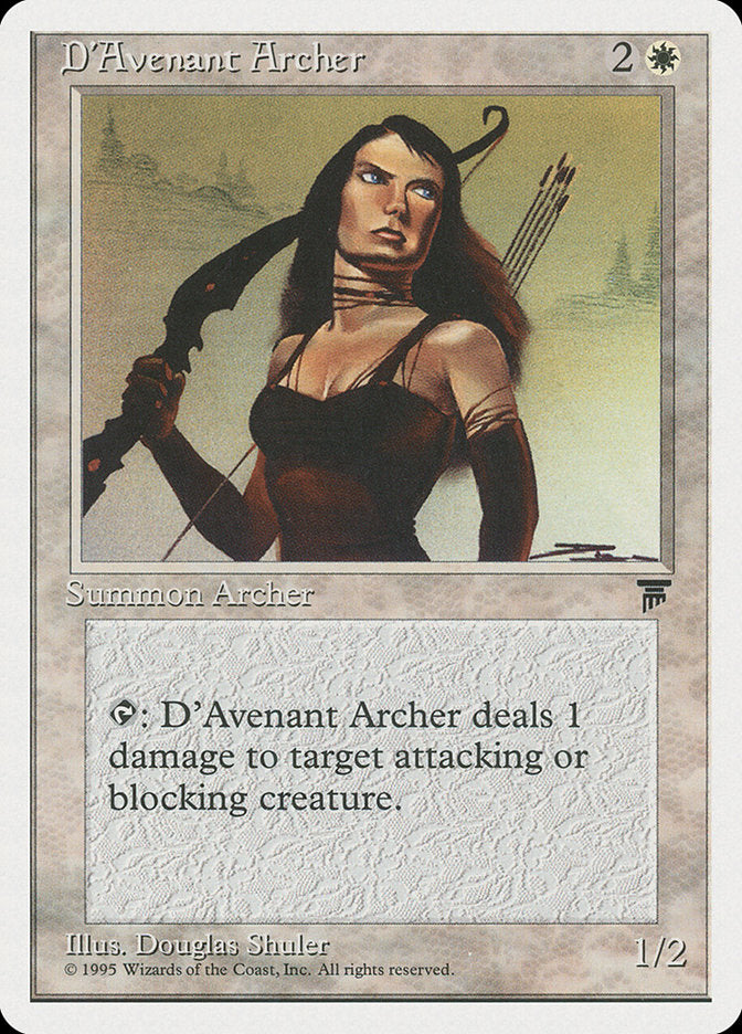 D'Avenant Archer [Chronicles] | The CG Realm