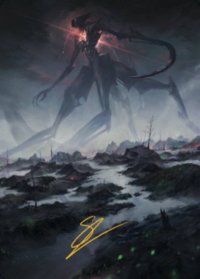 Swamp (1) Art Card (Gold-Stamped Signature) [The Brothers' War Art Series] | The CG Realm