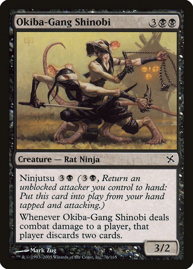 Okiba-Gang Shinobi [Betrayers of Kamigawa] | The CG Realm