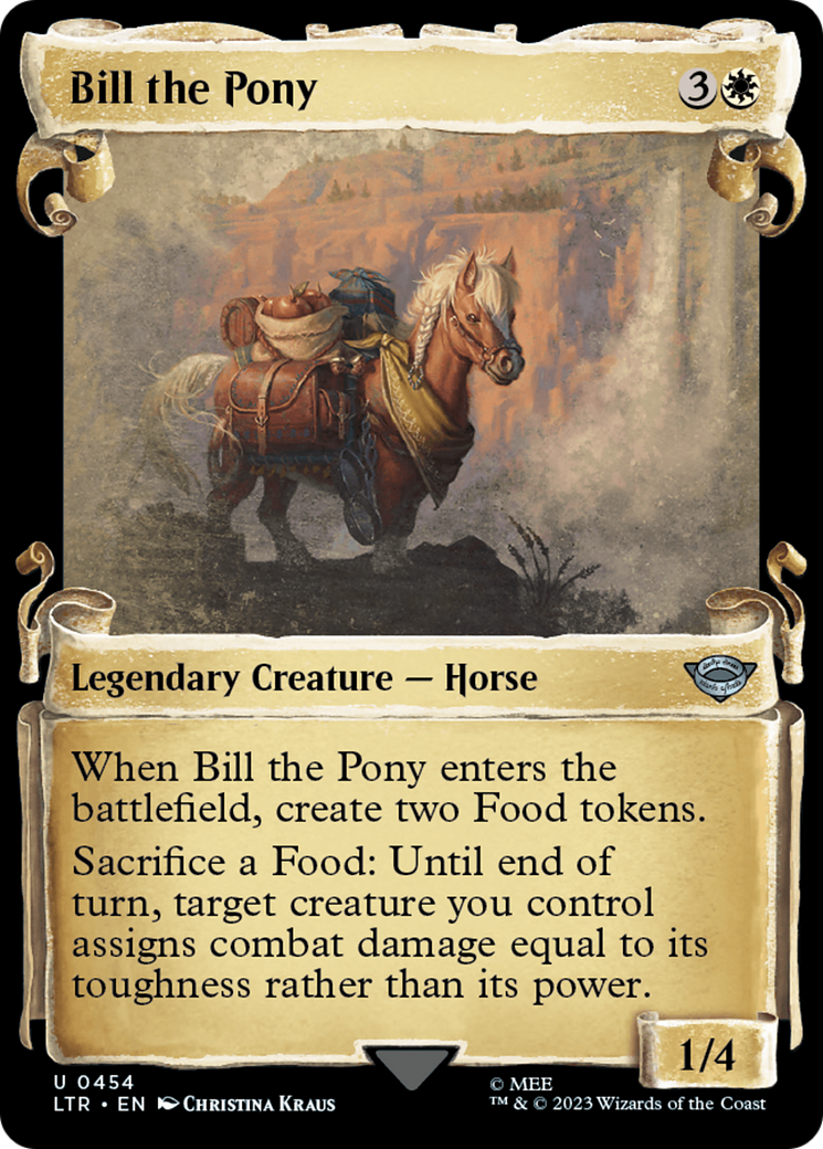 Bill the Pony [The Lord of the Rings: Tales of Middle-Earth Showcase Scrolls] | The CG Realm